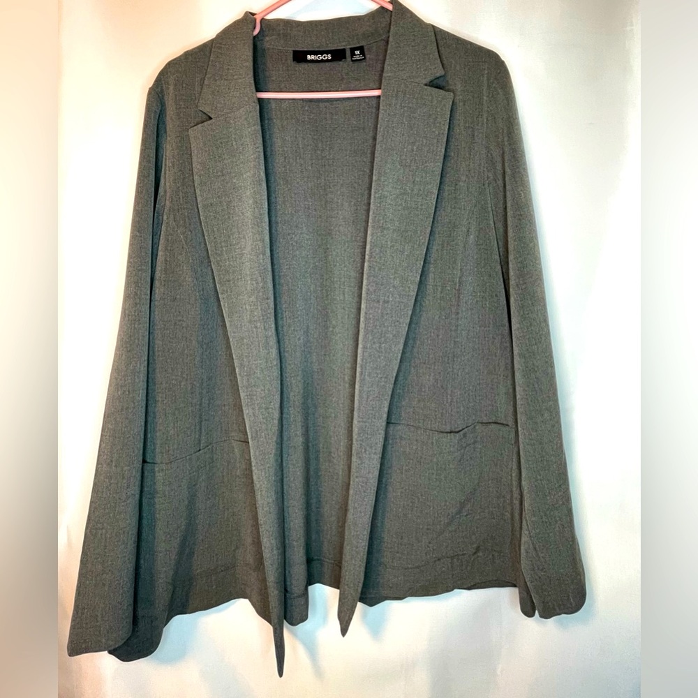 Briggs New York | Women’s Jacket Blazer | Size 1x
